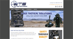 Desktop Screenshot of edgetacticalsolutions.com