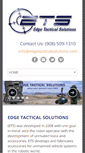 Mobile Screenshot of edgetacticalsolutions.com